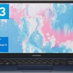ASUS Vivobook Laptop, 14" FHD Display, i3-1215U, 16GB RAM, 512GB SSD, Wi-Fi 6, HDMI, Webcam, Touchpad, Windows 11 Home, Blue