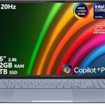 ASUS Vivobook S16 AI PC Laptop | 16" 2.8k OLED 120Hz | Intel Core Ultra 9 285H | 32GB RAM 1TB SSD | RGB Backlit for Creator Designer Business Professional Win11 w/DLCA Accessory