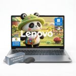 Lenovo Ideapad 15.6" Laptop,12GB RAM,640GB Storage(512GB SSD+128GB eMMC),Intel Multi-Core,HD+ Display,Office 365,Numeric Keypad,Windows 11 Home,EUK Accessories,Grey - Image 4