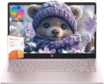 HP Ultrabook Laptop with Copilot AI • Microsoft 365 • 16GB RAM • 256GB SSD + 128GB Storage • Intel 4-Core CPU • WiFi 6 • Windows 11 • 2026 Edition