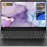 Lenovo V15 Laptop, 15.6" FHD Display, AMD Ryzen 5 5500U Hexa-core Processor (Beat Intel i7-1065G7), 16GB RAM, 512GB SSD, HDMI, RJ45, Numeric Keypad, Wi-Fi, Windows 11 Pro, Black