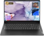 Lenovo V15 Laptop, 15.6" FHD Display, AMD Ryzen 5 5500U Hexa-core Processor (Beat Intel i7-1065G7), 16GB RAM, 512GB SSD, HDMI, RJ45, Numeric Keypad, Wi-Fi, Windows 11 Pro, Black - Image 2