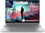 Lenovo ThinkBook 16 Gen 8 Business AI PC Laptop Computer, 16" FHD+, Intel 16-Core Ultra 7 255H, 32GB DDR5, 2TB PCIe SSD, WiFi 6E, Fingerprint Reader, Bluetooth 5.3, Windows 11 Professional - Image 5