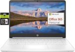 HP 14" Ultral Light Laptop for Students and Business, Intel Quad-Core, 8GB RAM, 192GB Storage(64GB eMMC+128GB Ghost Manta SD Card), 1 Year Office 365, USB C, Win 11 S - Image 5