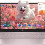 HP Laptop 2026 Edition with Copilot AI, 32GB RAM, 1TB SSD + 128GB UFS, Intel Processor, Long Battery Life, Lightweight, 1 Year Office 365, Windows 11 Home S for Students & Office, Type-C HUB, Pink