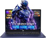 NIMO 17.3" Gaming-Laptop, AMD Ryzen 7 8745HS (Up to 4.9GHz Beat R9 7940HS) 32GB RAM 1TB SSD Radeon 780M, USB 4.0 FHD PC for AI Multitasking & Remote Video Creators Streaming 2-Yr Warranty - Image 2