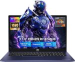NIMO 17.3" Gaming-Laptop, AMD Ryzen 7 8745HS (Up to 4.9GHz Beat R9 7940HS) 32GB RAM 1TB SSD Radeon 780M, USB 4.0 FHD PC for AI Multitasking & Remote Video Creators Streaming 2-Yr Warranty - Image 3
