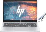 HP 14" Laptop for Business & Students, 256GB SSD, Microsoft Office 365 Included, Windows 11, Copilot Key, AMD Athlon 7120U, SageNova Docking Station, Moonlight Blue - Image 3