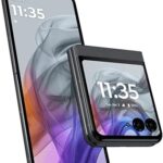 Motorola Moto Razr 2024, 256GB + 8GB RAM, Koala Gray - Unlocked (Renewed)