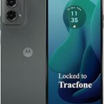 Tracfone Motorola Moto g 5G (2024) [Activation Promotion] Locked Prepaid Smartphone, 128GB, Gray - Includes $20 Unlimited Talk, Text, & 4GB Data 30-Day Plan