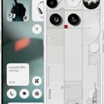 Nothing Phone (3) Cell Phone, 5G Unlocked Phones 256GB, Android 15, Snapdragon 8s Gen4, AI Mobile Phones with Four 50MP Cameras & AMOLED Display, 5150mAh, Glyph Interface, Smartphone White