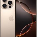 Apple iPhone 16 Pro Max, 1TB, Desert Titanium - Locked to AT&T (Renewed)