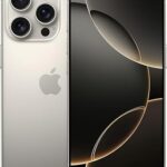 Apple iPhone 16 Pro Max, 1TB, Natural Titanium - Locked to AT&T (Renewed)