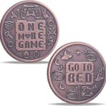 Ultimate Gamer Gift for Men - Double Sided Decision Maker Coin for Boyfriend, Husband & Gamers | Stress-Relieving Gaming Accessories for Birthday, Christmas & Valentines Day, Gamer Stocking Stuffer