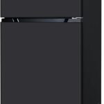 Commercial Cool 18 Cu. Ft. Top Mount Refrigerator with Freezer, 2-Door Refrigerator with Top Freezer and Adjustable Temperature Control, Ice Maker Ready, Energy Star Certified, Black