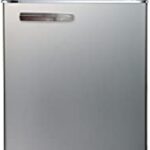 Frigidaire EFR753, 2 Door Apartment Size Refrigerator with Freezer, Retro Chrome Handle, 7.5 cu ft, Platinum Series, Stainless Steel, 7.5