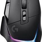 Logitech G502 X Plus Wireless Gaming Mouse: Optical Switches, LIGHTSYNC RGB, 13 Buttons, Infinite Scroll Toggle, Up to 130hr Battery, USB-C, PowerPlay Wireless Charging, PC/MacOS - Black