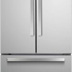 COSMO COS-RFFV183GHS 30 in. Vista Collection 17.5 cu. ft. Counter Depth 3-Door French Door Refrigerator, Freezer Drawer, Stainless Steel