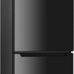 BANGSON Apartment 7.1 Cu.Ft Refrigerator with Freezer, Office Fridge with Bottom Freezer, Large Capacity, Energy Saving, Adjustable Thermostat, Low Noise, Black
