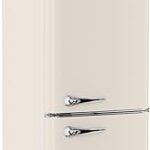 Frigidaire Retro 9.2 Cubic Foot Fridge with Bottom Mount Freezer, 9.2 cu. ft, Vanilla
