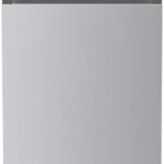Frigidaire, 2 Door Apartment Size Refrigerator with Freezer, 7.5 cu ft, Adjustable Spill-Proof Shelves, Crisper Bins, Platinum Silver, Garage Ready