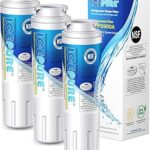 ICEPURE UKF8001 Compatible with Whirlpool EDR4RXD1, 4396395, Maytag UKF8001, UKF8001AXX, EveryDrop Refrigerator Water Filter 4, RFC0900A, UKF8001AXX-200, UKF8001P, 469006, PUR, Puriclean II, Pack of 3