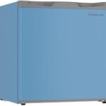 Frigidaire EFR115 Mini Refrigerator - Energy Saving - CFC Free - Slide Out Shelves - Ideal for for Dorm, Office, RV, Garage, Apartment - 1.6 Cubic Feet, Blue