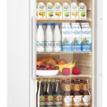 Tylza 13.8 Cu Ft Commercial Refrigerator with Glass Door Display Beverage Fridge, Upright Beverage Cooler Merchandiser, Low Noise, Fast Cooling, White