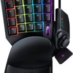 Razer Tartarus V2 Gaming Keypad: Mecha Membrane Key Switches - One Handed Keyboard - 32 Programmable Keys - Customizable Chroma RGB Lighting - Programmable Macros - Snap Tap - Black