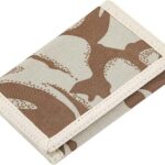 Kids Wallet for Boys Girls Teens Trifold, Canvas Toddler Wallet for Boys, Cute Zipper Wallets Youth with Coin Pocket Card Holders, Novelty Wallets for Childrens Birthday Gifts (Camo Khaki)