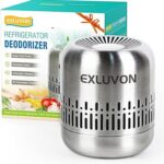 Refrigerator Deodorizer,Lasts for 10 Years Fridge Deodorizer Kitchen Gadgets Air Purifier Odor Eliminator for Fridge & Freezer, Car, Closet, RV and New Home,More Effective Than Baking Soda