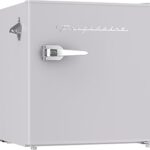 Frigidaire EFR176 1.6 cu. ft. Retro Bar Fridge with Side Bottle Opener (Moonbeam)