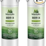MARRIOTTO Water Filter Compatible with XWFE (Built-in CHIP), Replacement for GE XWFE, XWF Refrigerator Water Filter Pack of 2