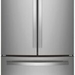GE 24.7 cu. ft. French Door Refrigerator in Fingerprint Resistant Stainless Steel