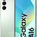 SAMSUNG Galaxy A16 4G LTE (128GB + 4GB) International Model SM-A165/DS - Factory Unlocked (NOT FOR SPECTRUM/CRICKET/XFINITY/VISIBLE) - Light Green + CASE