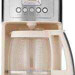 Cuisinart Coffee Maker, 14-Cup Glass Carafe, Fully Automatic for Brew Strength Control & 1-4 Cup Setting, Stainless Steel, DCC-3200CRM, Cream