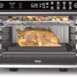 Ninja Air Fryer & Toaster Oven Combo | 10-in-1 Foodi XL Pro Air Fry Countertop Oven | Fit a 5-lb Chicken & Sheet Pan of Vegetables | Bake, Dehydrate, Toast & More |1800 Watts | Stainless Steel | DT201