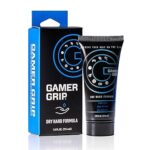 Gamer Grip Gaming Cream for Sweaty Hands - Chalk-Free Liquid Formula, Improve Performance, Control & Precision, Made in USA (Original)