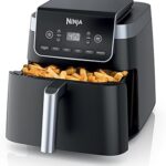 Ninja (Refurbished) Air Fryer Pro XL 6-in-1 with 6.5 QT Capacity, Max Crisp, Air Fry, Air Roast, Bake, Reheat, Dehydrate, Max Crisp Technology with 450F, Nonstick Basket & Crisper Plate (Renewed)