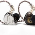 Linsoul KZ ZS10 Pro, 4BA+1DD 5 Driver in Ear Monitor, HiFi Wired Earbuds, Gaming Earbuds, Hybrid IEM Earphones with Stainless Steel Faceplate, Detachable Cable for Musician(Without Mic, Black)