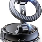 ANDERY Car Phone Holder for Magsafe [78+LBS Strongest Suction & 2400gf Strongest Magnetic] 360° Adjustable Car Phone Mount, Phone Holders for Your Car for iPhone 17-12 & All Phones, Father Gifts