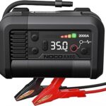 NOCO Boost+Air AX65: 2000A Jump Starter with Air Compressor Tire Inflator – Starts 8.0L Gas & 6.0L Diesel – 67 SLPM Airflow Inflates 0–40 PSI in 2 Minutes
