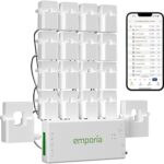 Emporia Vue 3 Home Energy Monitor - Smart Home Automation Module and Real Time Electricity Usage Monitor, Power Consumption Meter, Solar and Net Metering for UL Certified Safe Energy Monitoring