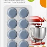 Aieve Appliance Sliders, 8 Pcs Small Appliance Slider for Countertop, Self Adhesive Caster Wheels Rollers, Coffee Bar Accessories Kitchen Gadgets Home Must Have for Mixer Coffee Maker Air Fryer