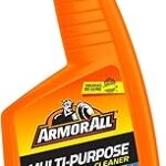 Armor All Multi-Purpose Car Cleaner Spray with Odor Elimination Technology, 16 fl oz Spray Bottle, New Car Scent, Multipurpose Interior Cleaner