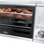 Ninja FT405CO 10-in-1 Digital Air Fry Oven with Extra Large Capacity, Flip Up and Away, Stainless Steel Body, and Temperature Control (Renewed)