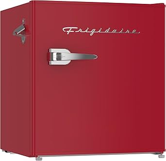 Frigidaire EFR176-RED 1.6 cu. ft. Retro Bar Fridge with Side Bottle Opener, Red Frigidaire EFR176-RED 1.6 cu. ft. Retro Bar Fridge with Side Bottle Opener, Red - Image 1