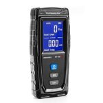 ERICKHILL EMF Meter, Detects Electric and Magnetic Fields, Handheld Digital EMF Detector with LCD Display, Sound-Light Alarm, Rechargeable Battery for Home, Office, and Appliances (Blue)
