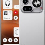 Nothing Phone (4a) Pro Cell Phone 2026 New, Unlocked Android 16 Smartphone, Triple-Lens Camera, AI Photo Edits, 6.83" 144Hz AMOLED Display, 5080mAh Battery, Dual-SIM Glyph Matrix (Sliver, 12+256GB) | Phone