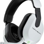 Turtle Beach Stealth 600 Wireless Multiplatform Amplified Gaming Headset for PS5, PS4, PC, & Mobile – Bluetooth, 80-Hr Battery, Noise-Cancelling Flip-to-Mute Mic, 50mm Speakers – White